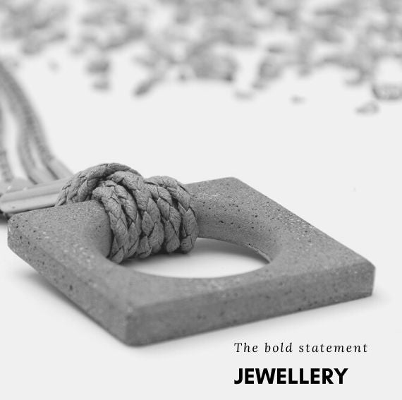 buy Concrete Jewellery online,concrete jewellery online,concrete jewelry,Cement jewellery,beton jewelry,buy jewellery online,statement pc