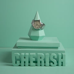 Concrete Light Spire Watch Holder -"Cherish " Asian Paints Colour of the year 2021 Collection-Eliteearth