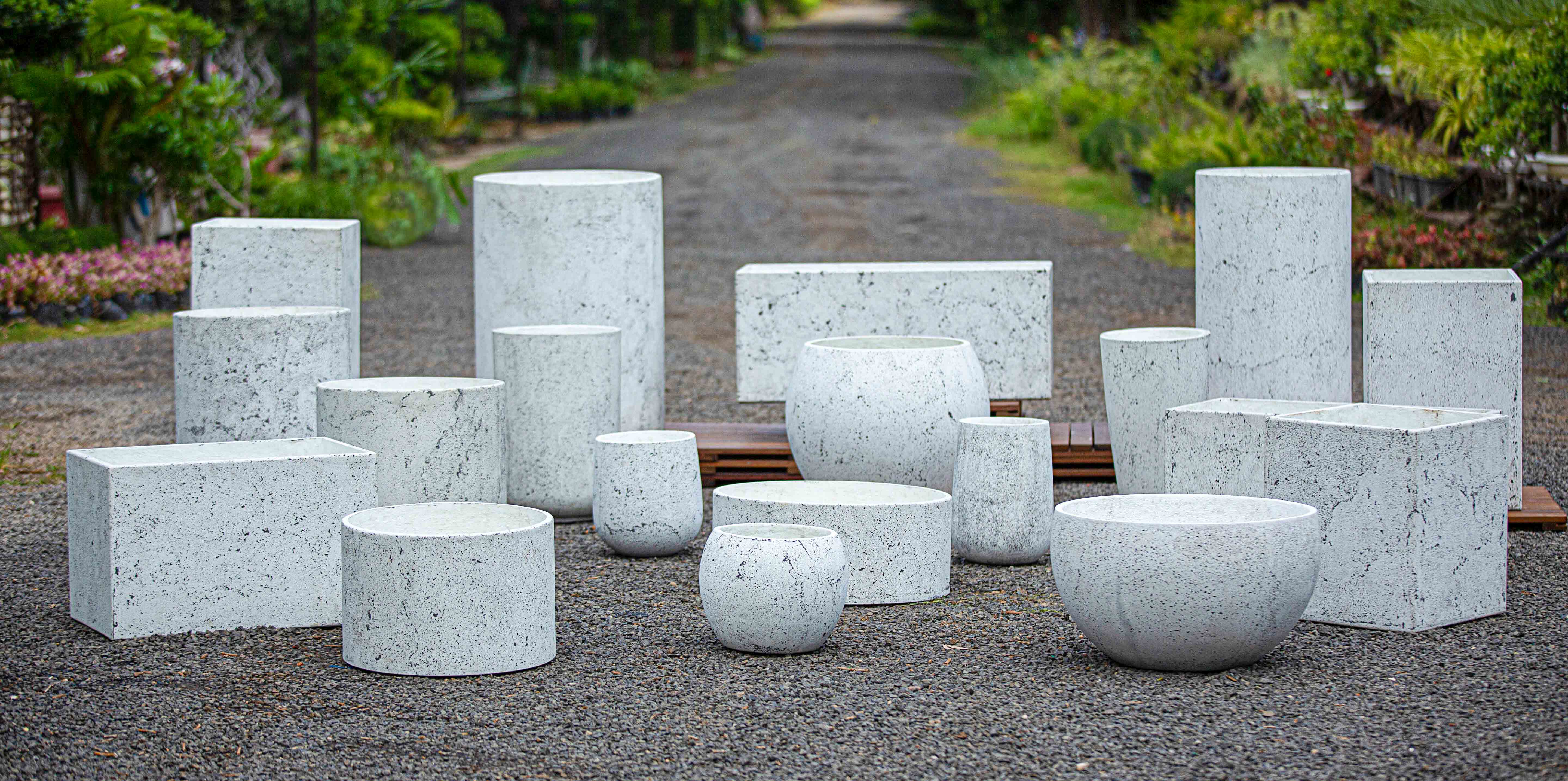 Marbre Planters Collection