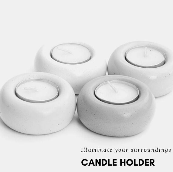 buy Concrete candle holder online,buy concrete t-light holder,cement t light holder 