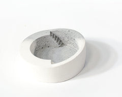 Concrete Amphitheatrical Multipurpose Vessel - Dual Tone Collection - Eliteearth