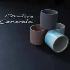 Creative Concrete's Mold for Planter or Candle vessel - CL-003-Eliteearth