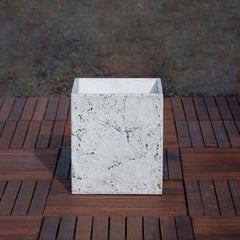 Concrete Abacus Medium  Planters l Concrete Marbre Planters Collection -Eliteearth