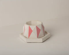 Diamante Kite Planter - Pink Invertrix Collection - Eliteearth