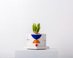 Concrete Square Faced Planter-Avant-Garde Collection-Eliteearth