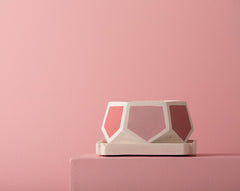Concrete T-Mark Planters - Pink Invertrix Collection - Eliteearth