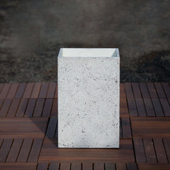 Concrete Abacus L Planter - Marbre Planters Collection-Eliteearth