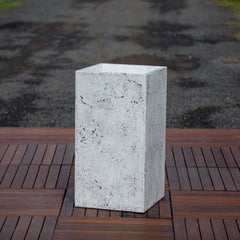 Concrete Abacus Planter - Xtra Large l Concrete Marbre Planters Collection-Eliteearth