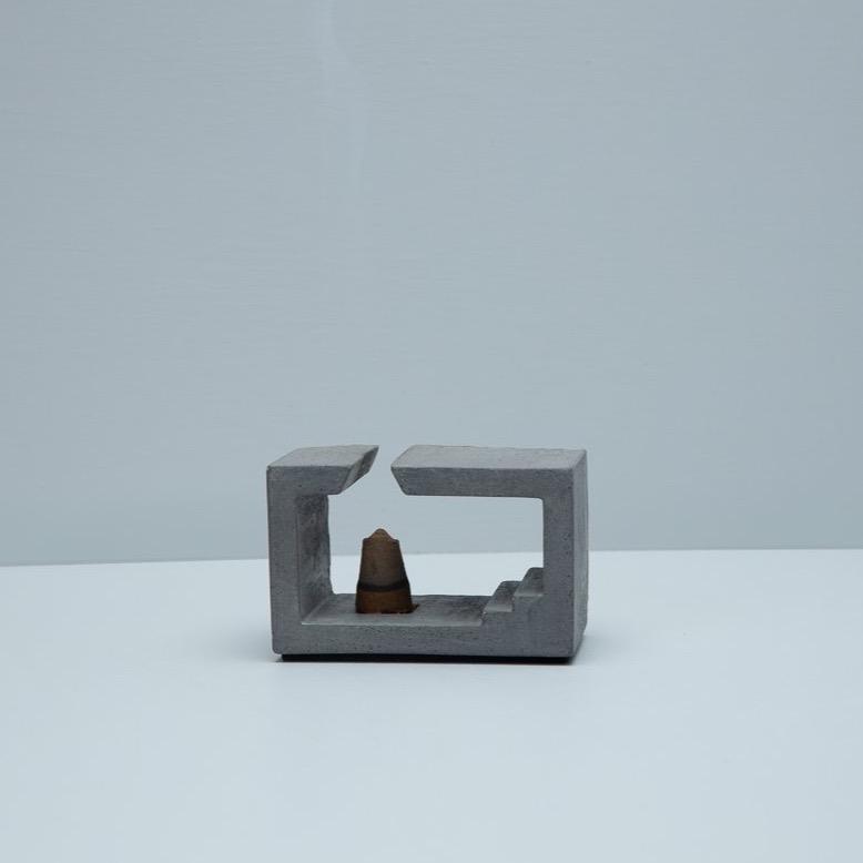 Concrete Incense Holder - Ishti-Eliteearth