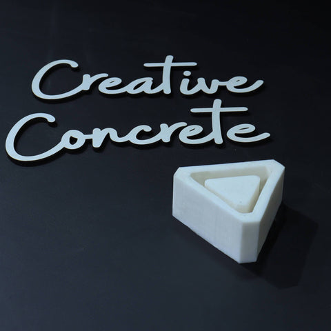 Creative Concrete's Mold for Planter or Candle vessel - TL-006-Eliteearth